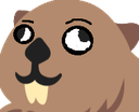 BeaverDerpSmile emote for Discord