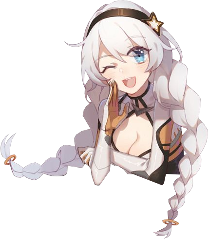 Kiana_Blinking emote for Discord