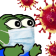 Pepe_gimme_corona emote for Discord