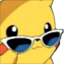 Pika_Glasses emote for Discord