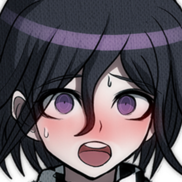 Kokichi_blush emote for Discord