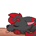FoxxoTired emote for Discord