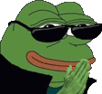pepe_coolclap emote for Discord
