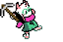 ralsei_mining animated emote