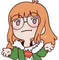 futaba_shrugs emote for Discord