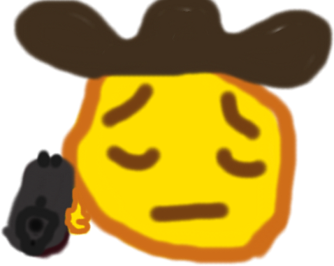 poorly_sad_yeehaw emote for Discord