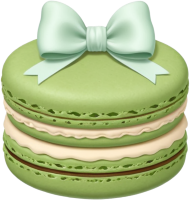 Greenmacaron emote for Discord