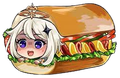 Paimon_Sandwich3 emote for Discord
