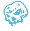 Rainbow_skullz emote for Discord