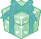 greenpresent emote for Discord