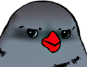 Annoyed_Bird emote for Discord