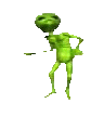 AlienPls emote for Discord