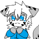 FurryWorried emote for Discord