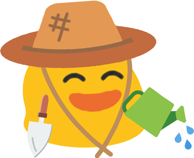gardenerblob emote for Discord