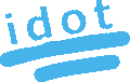 Idiot_Blue emote for Discord