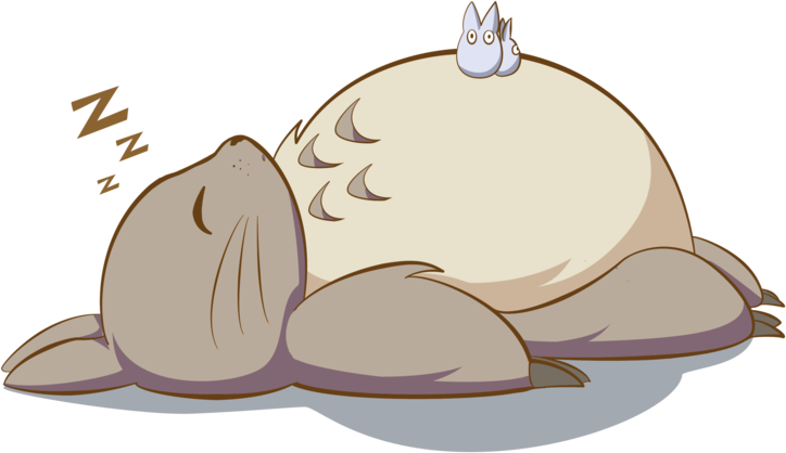 sleeping_totoro emote for Discord