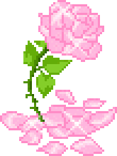 sparkling_rose_anime emote for Discord