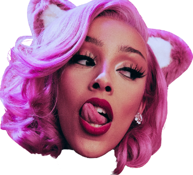 dojacat emote for Discord
