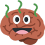 shit_brain emote for Discord