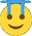 Upsidedown_Upsidedown_crying_smile emote for Discord