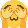 flush_hide emote for Discord