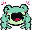 FroggieHype emote for Discord
