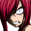 erza_angry emote for Discord