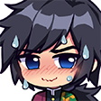 giyuu_sweat emote for Discord
