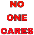 NoOneCares emote for Discord