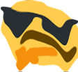 cool_slimey_thonk emote for Discord
