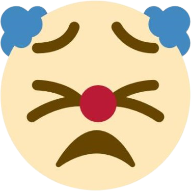 persevere_clown emote for Discord