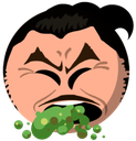 BoRaiChoThrowingUp emote for Discord