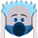 FrostHearNoEvil emote for Discord