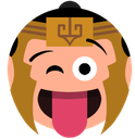 KungJinTongueOut emote for Discord