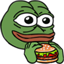 pepe_hamburger emote for Discord