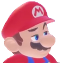 MarioWhat emote for Discord