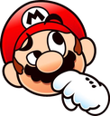 ThinkingMario emote for Discord
