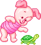 piglet_turtlepoke emote for Discord
