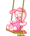 piglet_swing emote for Discord