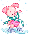 piglet_skate animated emote