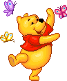 pooh_butterflydance emote for Discord