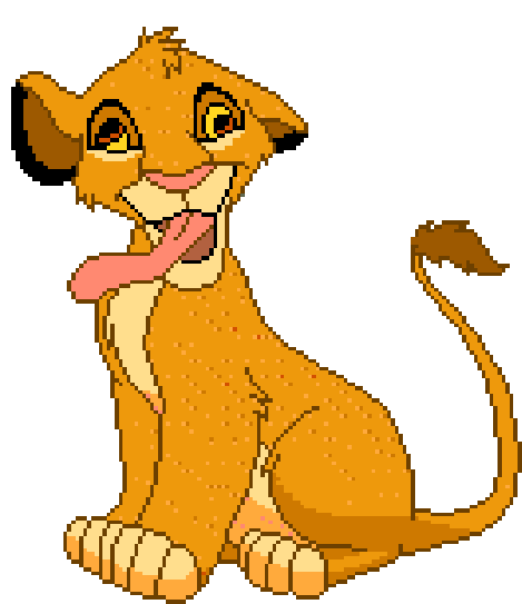 simba_silly emote for Discord