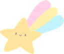 cute_shooting_star emote for Discord