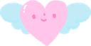 cute_angel_heart emote for Discord