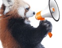 redpanda_megaphone emote for Discord
