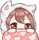 catgirl_shypeek emote for Discord
