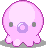 octopus_pink emote for Discord