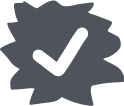 badly_drawn_grayverified_badge emote for Discord