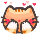 cat_blush emote for Discord