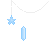 bluehangingstars emote for Discord